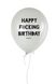 Кулька надувна "Happy Fu*king Birthday" HK-21 фото