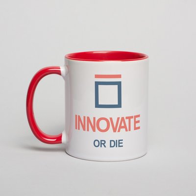 Чашка "Innovate or Die" HM-1 фото