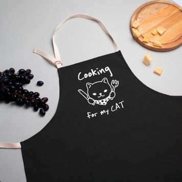 Фартух "Cooking for my cat" BD-ff-124 фото