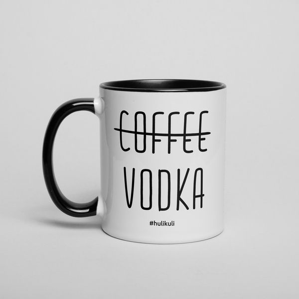 Чашка "Coffee - Vodka" HK-108 фото