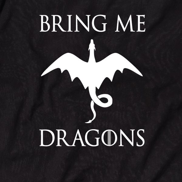 Футболка GoT "Bring me dragons" мужская BD-f-15 фото