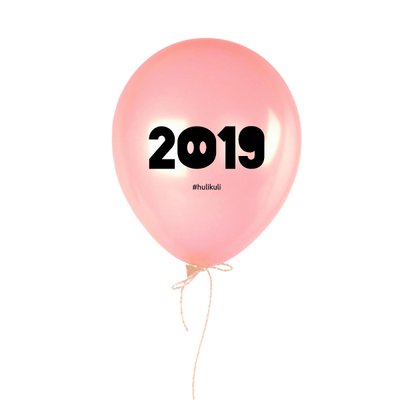 Кулька надувна "2019" HK-shar-33 фото