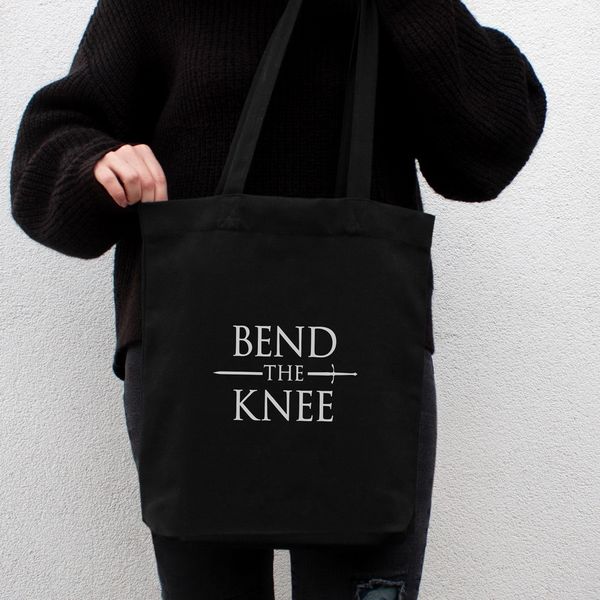 Екосумка GoT "Bend the knee" BD-ES-03 фото