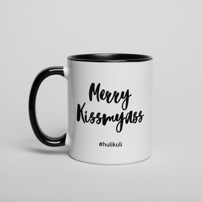 Чашка "Merry Kissmyass" HK-kr-23 фото