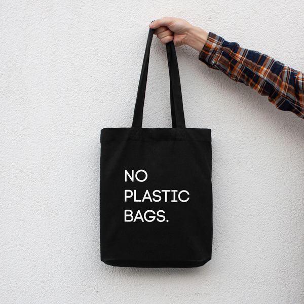 Экосумка "No plastic bags" BD-ES-77 фото