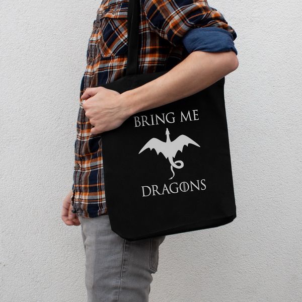 Екосумка GoT "Bring me dragons" BD-ES-04 фото