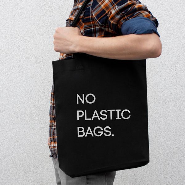 Екосумка "No plastic bags" BD-ES-77 фото