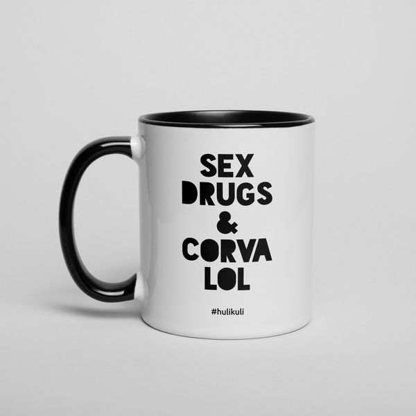 Кружка "Sex Drugs & Corvalol" HK-106 фото