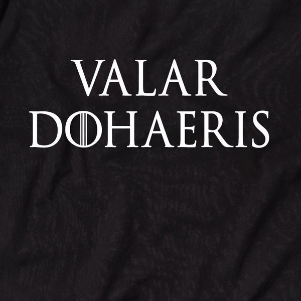 Футболка GoT "Valar dohaeris" жіноча BD-f-25 фото