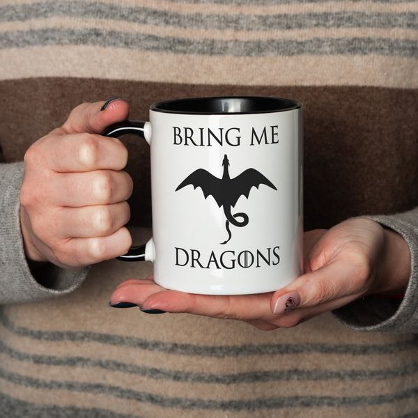 Чашка GoT "Bring me Dragons" BD-kruzh-20 фото
