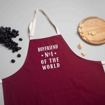 Фартук "Boyfriend №1 of the world" BD-ff-54 фото