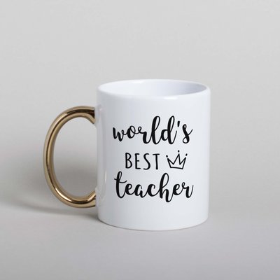 Чашка "World`s best teacher" BD-kruzh-235 фото
