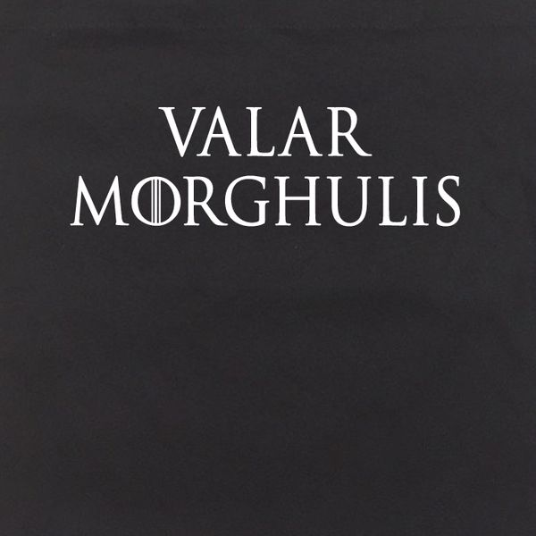 Экосумка GoT "Valar morghulis" BD-ES-08 фото