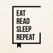Экосумка "Eat Read Sleep Repeat" BD-ES-45 фото 4