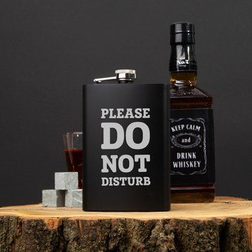 Фляга "Please do not disturb" BD-FLASK-59 фото