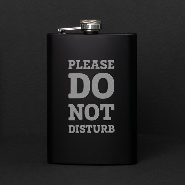 Фляга "Please do not disturb" BD-FLASK-59 фото