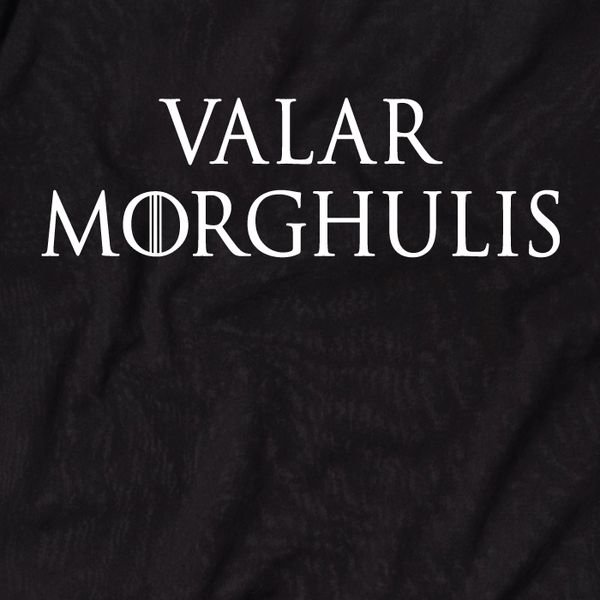 Футболка GoT "Valar morghulis" мужская BD-f-26 фото