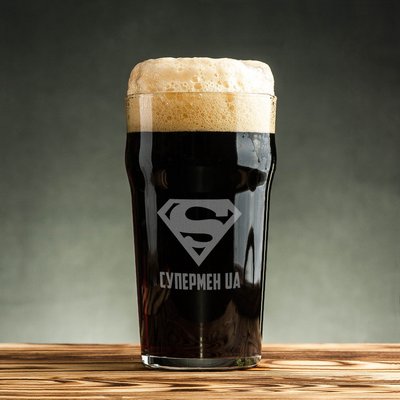Бокал для пива "Супермен UA" BD-BP-01 фото