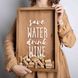 Рамка копілка "Save water drink wine" для корків BD-vin-18 фото