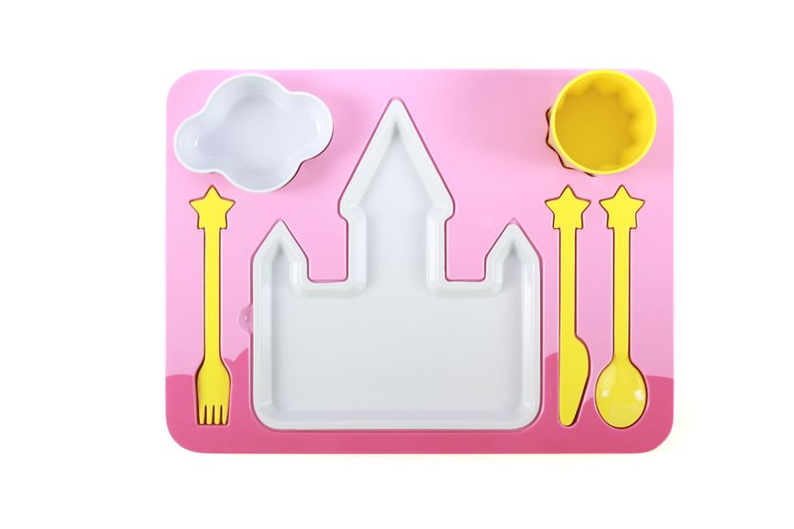 Набір дитячого посуду "Вечеря принцеси" DOIYPS фото