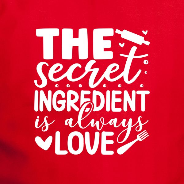 Фартук "The secret ingredient is always love" BD-ff-116 фото