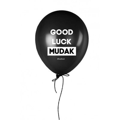 Шарик надувной "Good Luck Mudak" HK-11 фото