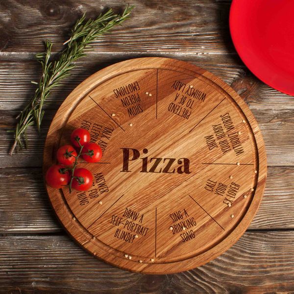 Дошка для нарізки "Pizza Board Game" BD-CB-03 фото