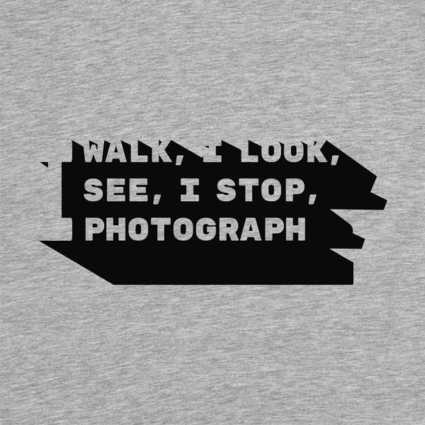 Свитшот "I walk, I look, I see, I stop, I photograph" унисекс BD-ssh-03 фото
