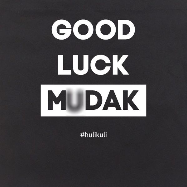 Экосумка "Good luck mudak" HK-es-02 фото