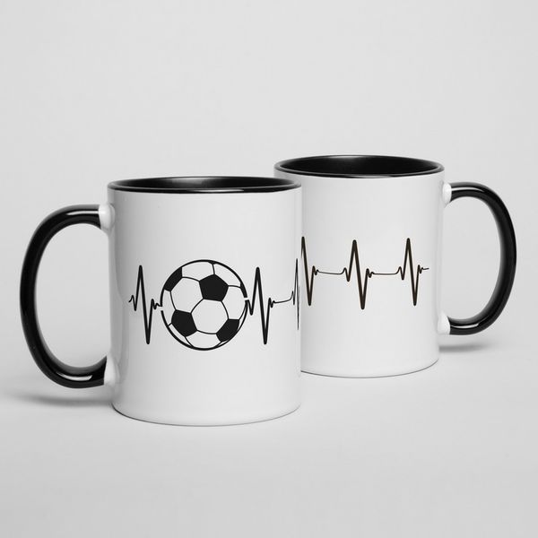 Чашка "Футбольное сердцебиение" BD-kruzh-80 фото