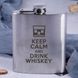 Фляга сталева "Keep calm and drink whiskey" BD-FLASK-122 фото 2