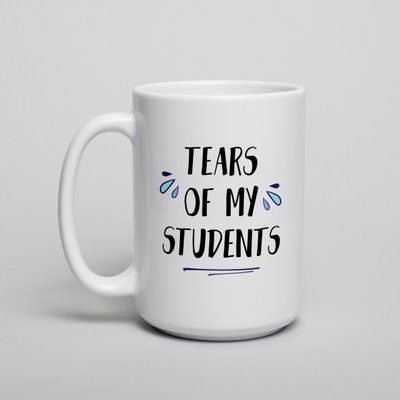 Чашка "Tears of my students" HK-kr-34 фото