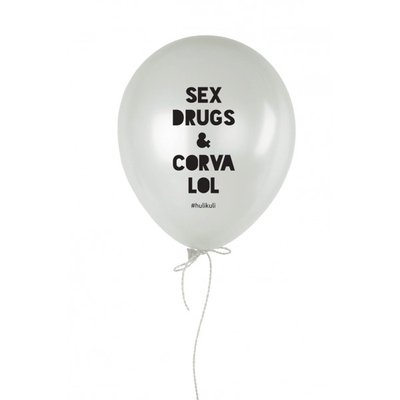 Кулька надувна "Sex Drugs & Corvalol" HK-20 фото
