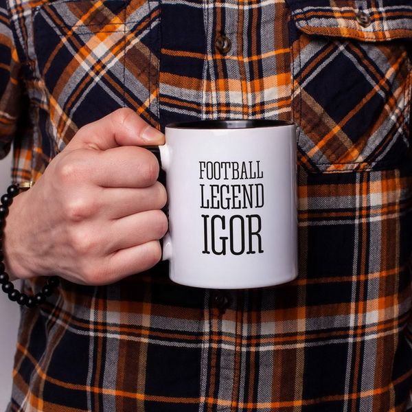 Чашка "Football legend" персоналізована BD-kruzh-83 фото