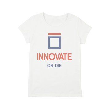 Футболка женская "Innovate or Die" HH-10 фото