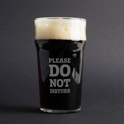 Келих для пива "Please do not disturb" BD-BP-87 фото