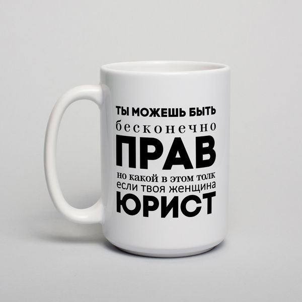 Чашка "Ты можешь быть бесконечно прав" BD-kruzh-370 фото