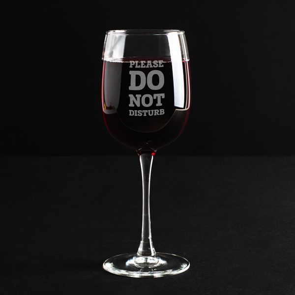 Бокал для вина "Please do not disturb" BD-BV-81 фото