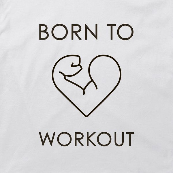 Свитшот "Born to workout" унисекс BD-ssh-25 фото