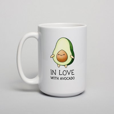 Чашка "In love with avocado" BD-kruzh-131 фото
