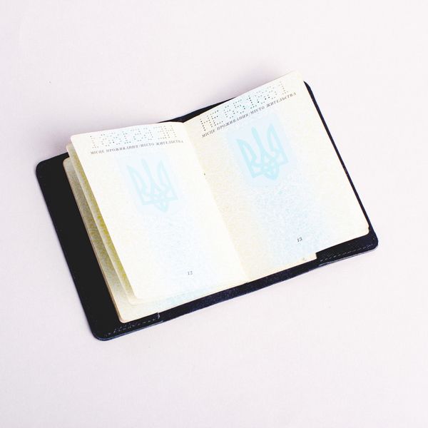 Обкладинка для паспорта "Супермен UA" BD-leth-16 фото