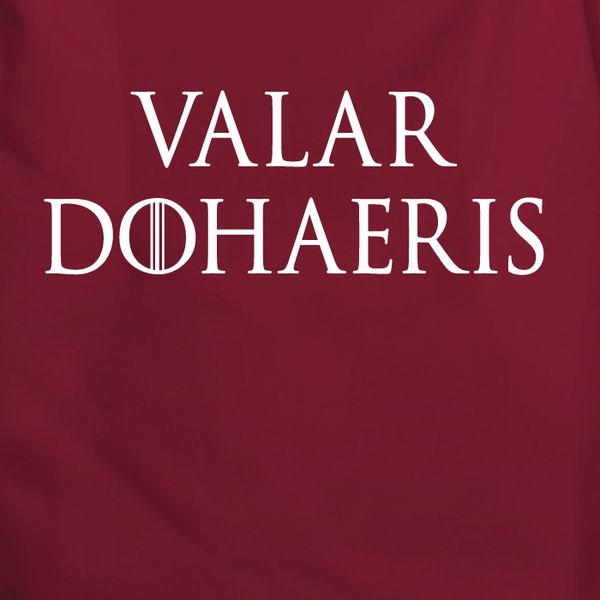 Фартук GoT "Valar dohaeris" BD-ff-07 фото