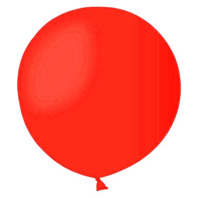 Куля міні-гігант пастель червона 1102-3086 фото