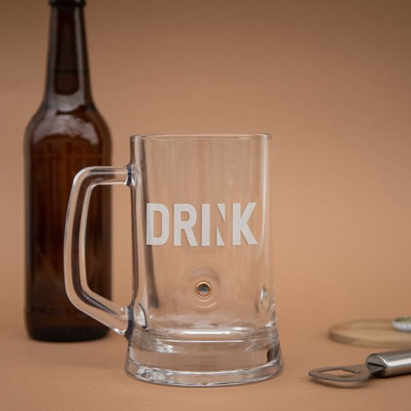 Кружка для пива с пулей "DRINK" BD-BP-99 фото