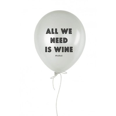 Шарик надувной "All We Need Is Wine" HK-27 фото