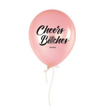 Шарик надувной "Cheers Bi*ches" HK-28 фото