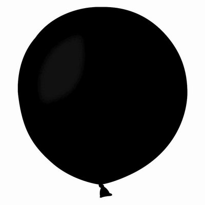 Шар мини-гигант пастель черный 1102-0387 фото