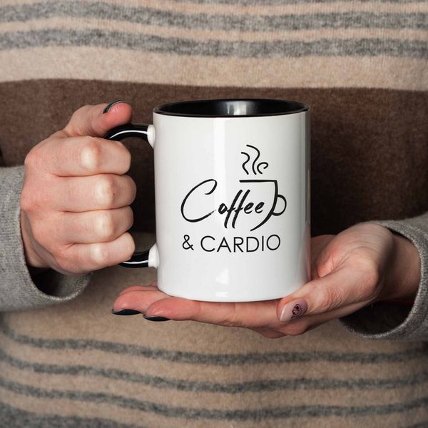 Чашка "Coffee and cardio" BD-kruzh-132 фото