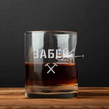 Склянка з цвяхом "ЗАБЕЙ" BD-PIN-01 фото