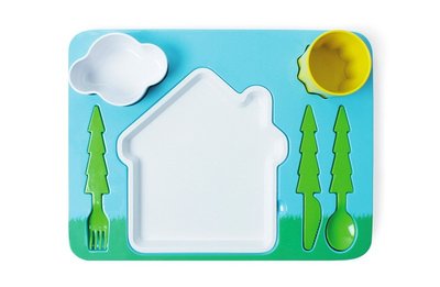Набір дитячого посуду "Будиночок у лісі" DOLAND фото